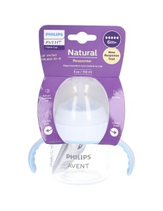 Bicchiere Evolutivo Philips Avent 3,0 con Manici e Valvola Anticolica