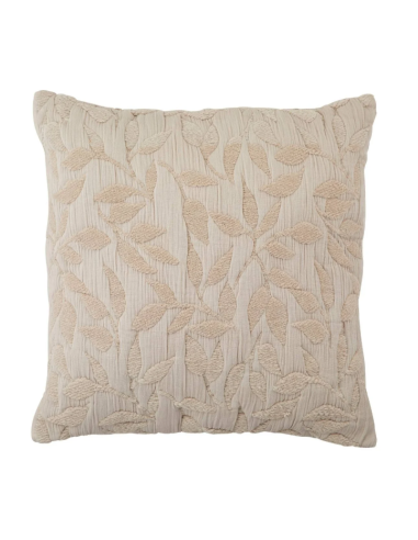 CUSCINO 209104A LETHO 50X50CM BEIGE POLIESTERE