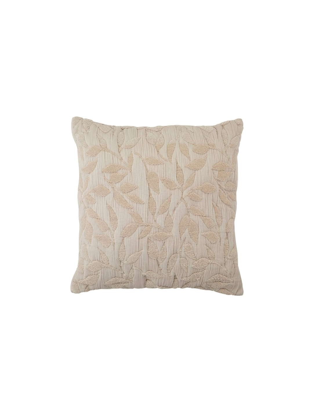 Cuscino jacquard Lehto 50x50 cm Beige Atmosphera | shopincasa.it