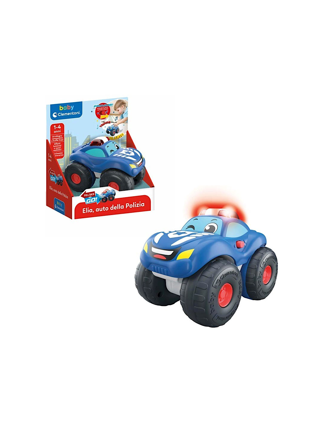 INFANZIA: vendita online BABY CLEMENTONI, ELIA AUTO DELLA POLIZIA, MACCHININA BAMBINO, 1-4 ANNI, GIOCO PRIMA INFANZIA, SUONI ...