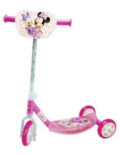 BICI - PRIMI PASSI - AUTO: vendita online MINNIE MONOPATTINO 3 RUOTE IN PLASTICA, STRUTTURA IN METALLO, REGOLABILE in offerta
