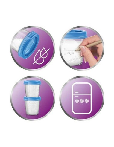Philips Avent Vasetti Conserva Latte 180 ml | shopincasa.it