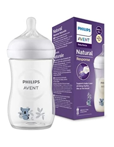 Biberon Natural 3.0 Koala Philips Avent 260 ml | shopincasa.it