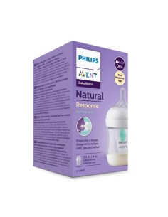 Avent Biberon Natural Response 125 ml con Valvola AirFree | shopincasa.it 2
