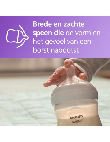 Philips Avent Natural Response Biberon 330 ml Flusso 4 | shopincasa.it
