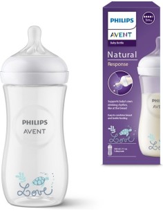 Philips Avent Natural Response Biberon 330 ml Flusso 4 | shopincasa.it