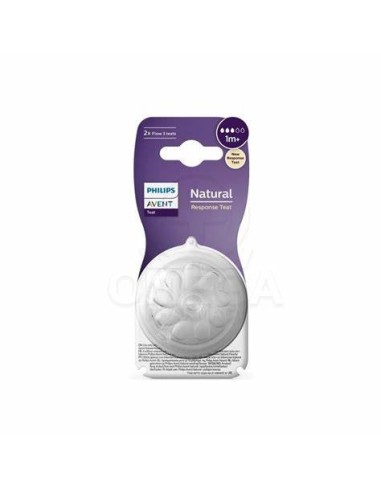 Avent Tettarella Natural 3.0 1m+ Flow 3 (2 Pezzi) | shopincasa.it