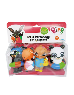 INFANZIA: vendita online SET BAGNETTO 4 PERSONAGGI BING in offerta