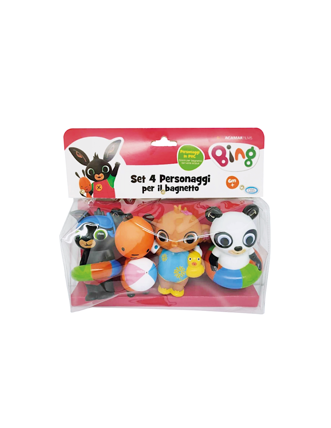 INFANZIA: vendita online SET BAGNETTO 4 PERSONAGGI BING in offerta
