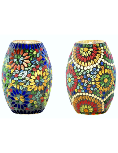 LAMPADA TAVOLO LA214882 MANDALA 14X19CM ASSORTITO