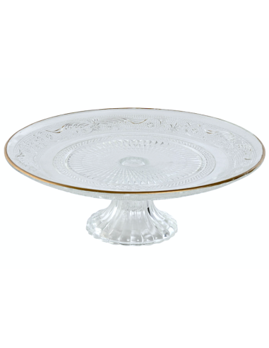 ALZATA PC212525 VETRO 23X8CM TRASPARENTE