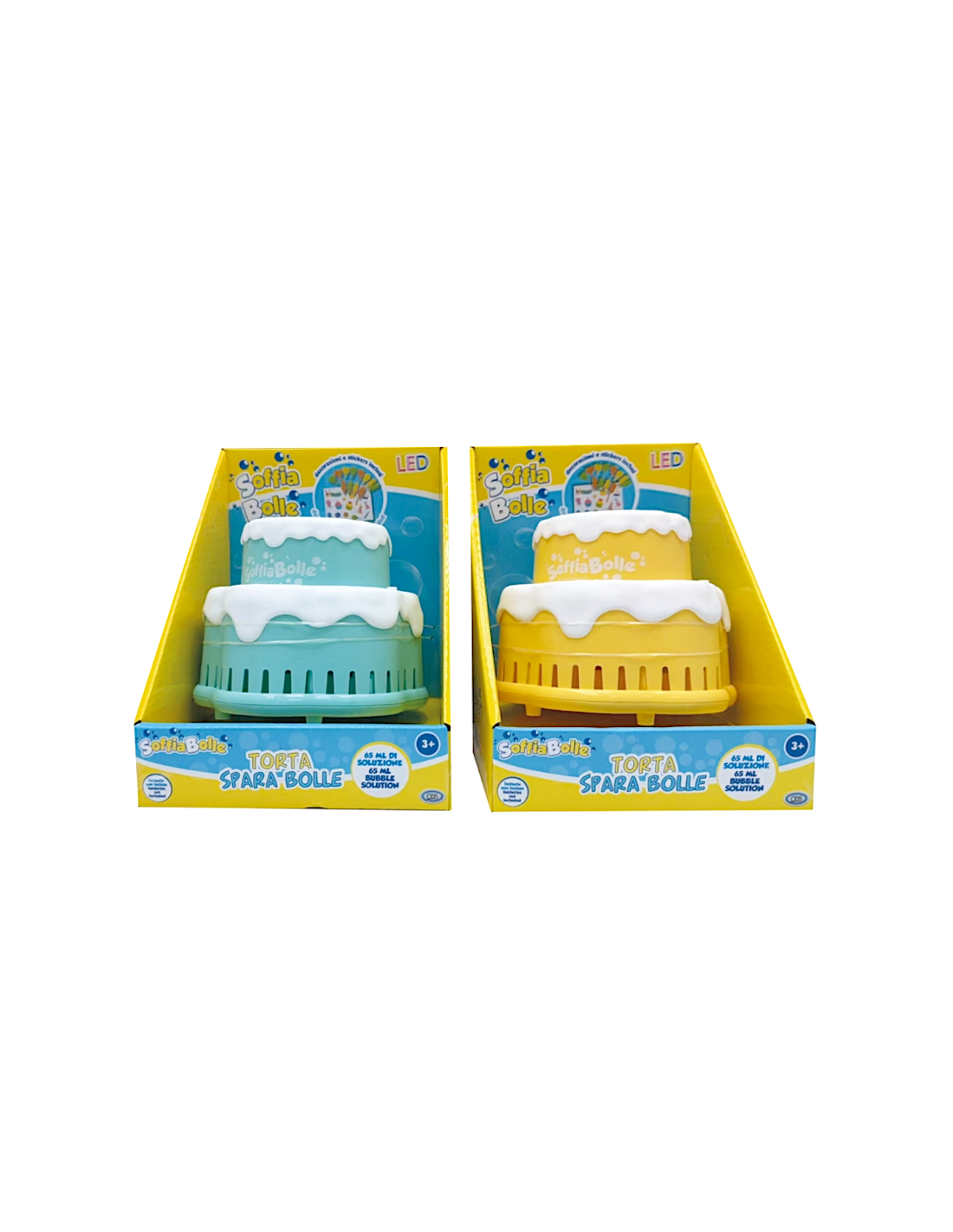Torta Spara Bolle Soffiabolle 34475 65-70 ml colore assortito | shopincasa.it