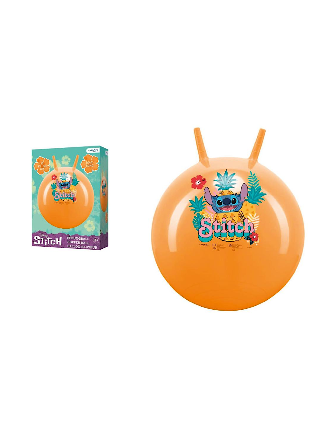 PRESCOLARI: vendita online PALLA RIMBALZANTE DI STITCH, HOPPER BALL, PER BAMBINI in offerta