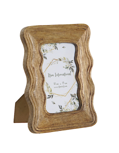 PORTAFOTO MF215754 ONDE 10X15 MANGO NATURALE