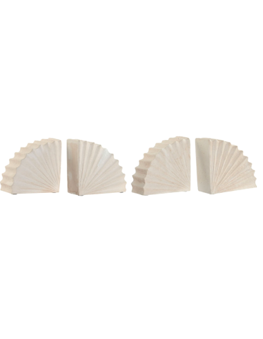 SET 2 FERMALIBRI LD216250 CEMENTO 30X7X15CM ASSORTITO