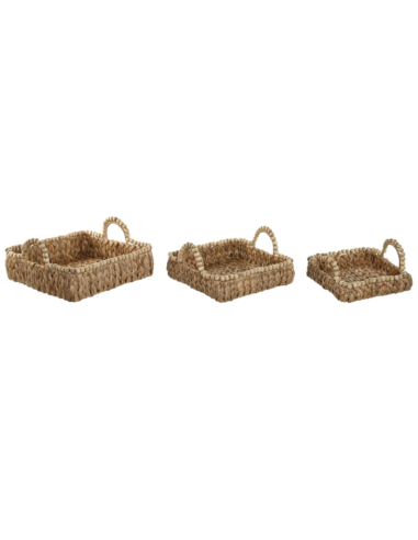 VASSOIO BD217460 2 MIS FIBRA/LEGNO NATURALE