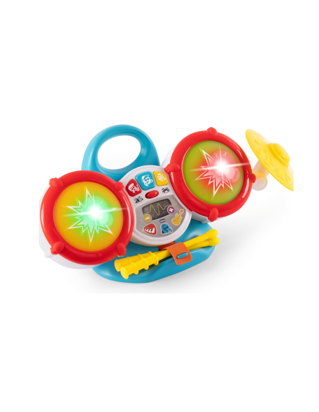 Chicco La Mia Prima Batteria Musicale | shopincasa.it