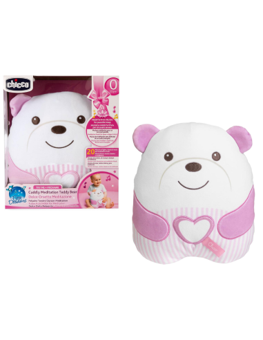 Chicco Orsetto Sweet Heart con Luce e Musica Rilassante | shopincasa.it