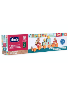 Chicco Treno degli Orsetti in Legno Montessori | shopincasa.it
