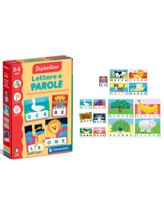 PRESCOLARI: vendita online CLEMENTONI SAPIENTINO, LETTERE E PAROLE, GIOCO EDUCATIVO, PUZZLE ALFABETO, BAMBINI 3-5 ANNI in off...
