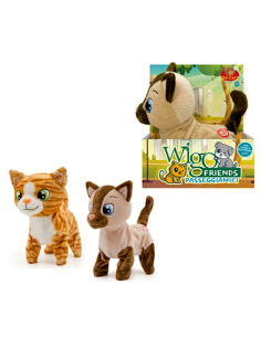 GATTO ELETTRONICO 25498 25CM ASSORTITO SUONI E MOVIMENTO