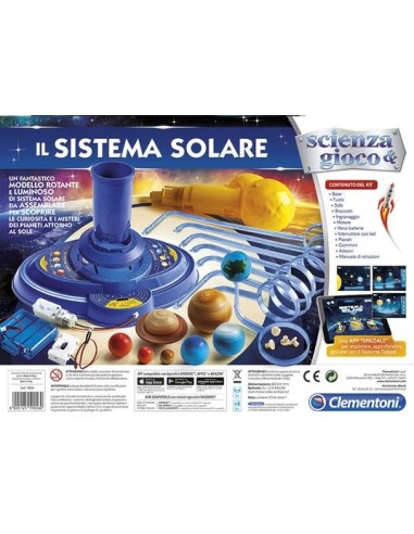 Sistema Solare Clementoni - Modello Elettronico con Pianeti Rotanti - Shopincasa