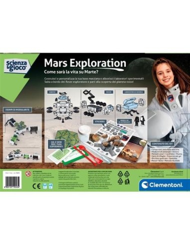 NASA Mars Explorations Clementoni - Base Spaziale e Rover - Shopincasa