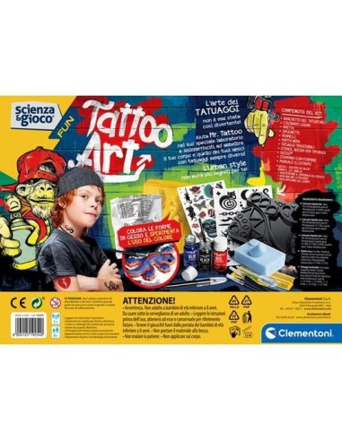Tattoo Art Clementoni - Laboratorio di Tatuaggi Creativi - Shopincasa