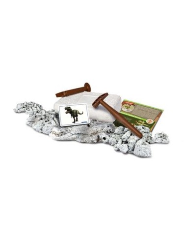 Archeogiocando Velociraptor Luminoso al Buio - Kit Paleontologo - Shopincasa