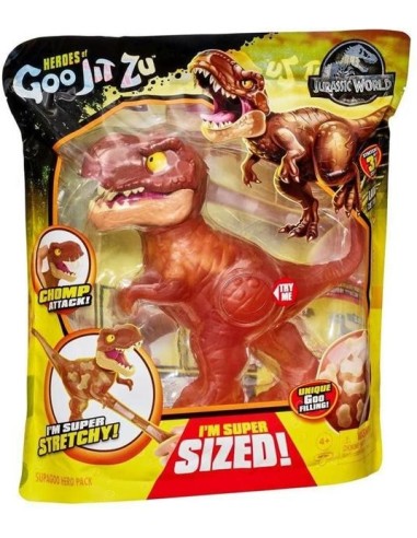 Goo Jit Zu Supagoo T-Rex 20 cm - Jurassic World - Shopincasa
