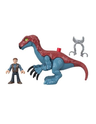 Imaginext Jurassic World - Therizinosaurus con Owen - Shopincasa