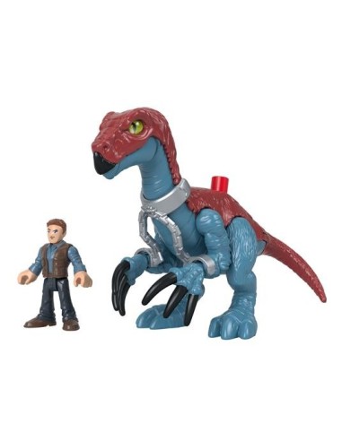 Imaginext Jurassic World - Therizinosaurus con Owen - Shopincasa