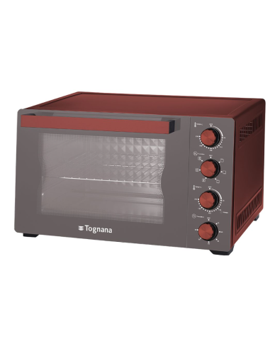 FORNI E MICROONDE: vendita online Forno Elettrico Tognana Iridea 45 L 1700 W – Ventilato con Girarrosto, Timer e 6 Funzioni i...