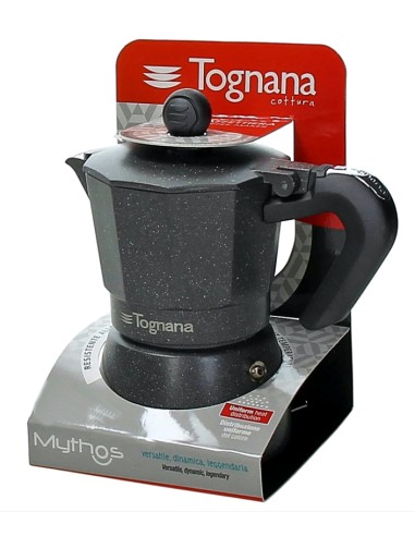 GRANCUCINA MYTHOS CAFFETTIERA 6TZ MARBLE NERO