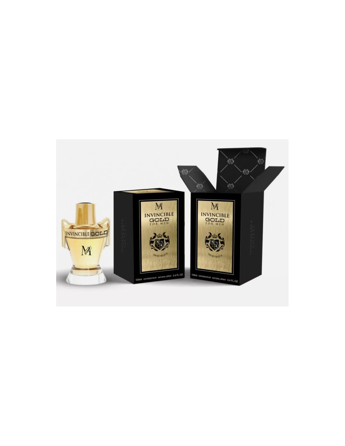3181049 MB65 INVINCIBLE GOLD FOR MEN MONTAGE BRANDS 100ML