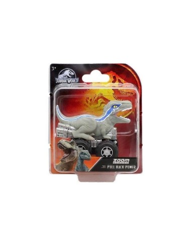 Zoom Rider Jurassic World - Veicoli Pull-Back Assortiti