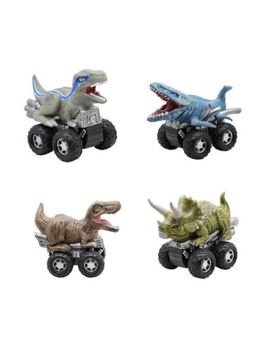 Zoom Rider Jurassic World - Veicoli Pull-Back Assortiti