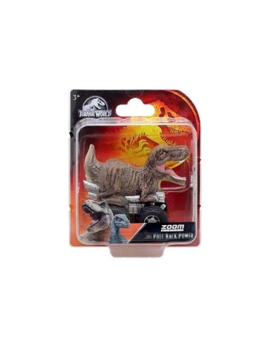 Zoom Rider Jurassic World - Veicoli Pull-Back Assortiti