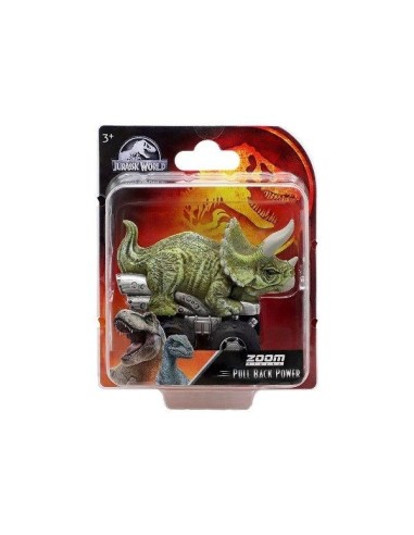 Zoom Rider Jurassic World - Veicoli Pull-Back Assortiti