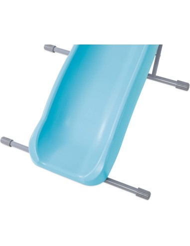 GIOCHI MARE: vendita online Scivolo da giardino per bambini, Intex 44106, acciaio e plastica, azzurro, robusto, 196x84x119 cm...