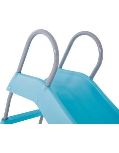GIOCHI MARE: vendita online Scivolo da giardino per bambini, Intex 44106, acciaio e plastica, azzurro, robusto, 196x84x119 cm...