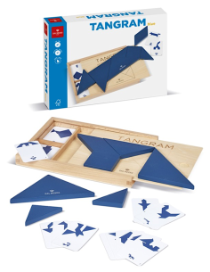 GIOCO LEGNO 054149 TAGRAM BLU