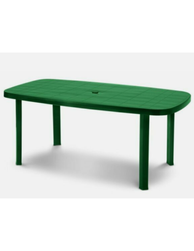 TAVOLO ULISSE GARDEN VERDE 180X90