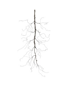 RAMO 6553-50 GHIRLANDA DI RADICI NATURALE