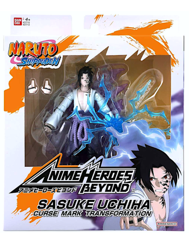 ANIME HEROES T09525 SASUKE 17CM CURSE MARK