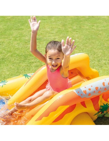 GONFIABILI: vendita online Intex Playcenter Dinosaur, centro giochi gonfiabile, piscina bambini, scivolo acquatico, dinosauri...