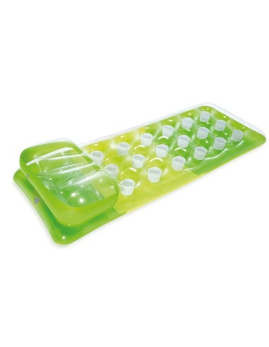 GONFIABILI: vendita online Materassino gonfiabile Intex 18 Buchi, cuscino integrato, colorato, mare, piscina, divertimento es...