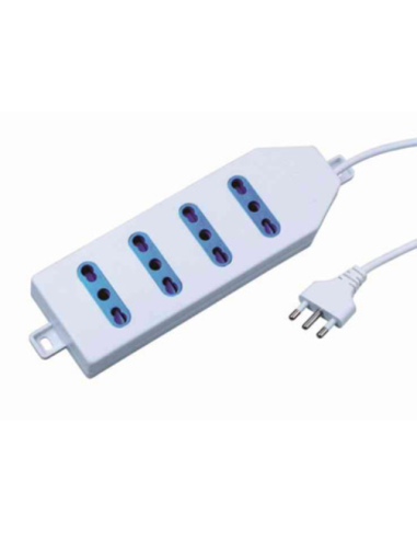 MULTIPRESA 4P BIPASSO 16A