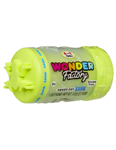 Sabbia cinetica Wonder Factory assortita con stampini integrati | shopincasa.it