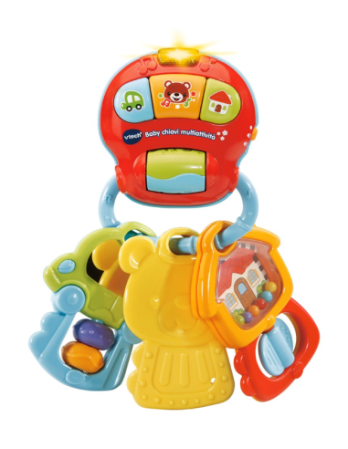 VTech Le Mie Prime Chiavi 3 in 1 - Sonaglino Interattivo Neonati 0-36 Mesi | shopincasa.it